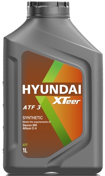 фото Трансмиссионное масло Hyundai XTeer ATF 3 1л 