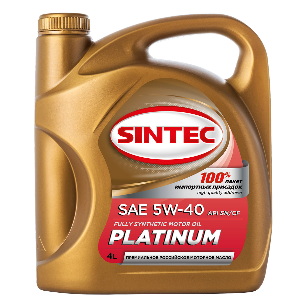 фото Моторное масло SINTEC PLATINUM 7000 SAE 5W-40 SN/CF ACEA A3/B4 4л 