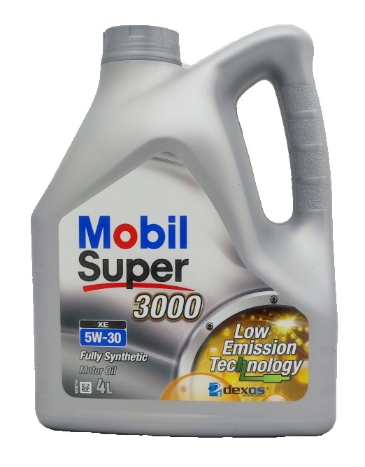 фото Моторное масло MOBIL Super 3000 XE 5W-30 4л (Турция) 