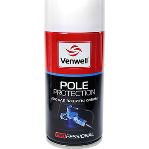 фото Лак для защиты клемм Pole Protection 150мл аэрозоль Venwell 