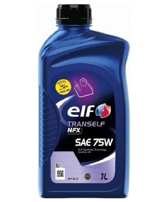 фото Трансмиссионное масло Elf Tranself NFX 75W 1л 