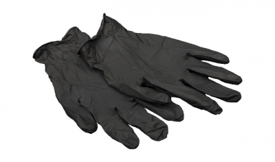 фото Перчатки нитриловые без латекса, черные, размер XL JETAPRO 1пара 