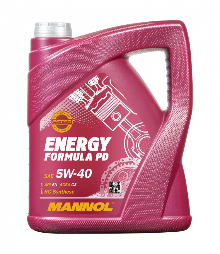 фото Моторное масло Mannol Energy Formula PD  5W-40 7913 5л 