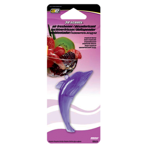 фото Ароматизатор подвесной гелевый 'Дельфин-3D' (Тропический плод) 