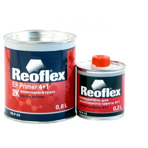 фото Грунт Reoflex эпоксидный 4+1 св.серый 0,8 л+0,2 л RX P-03 