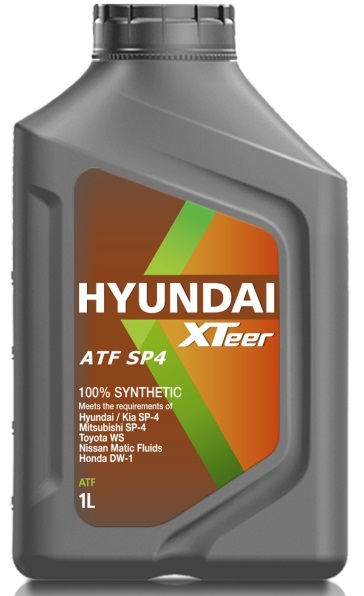 фото Трансмиссионное масло Hyundai XTeer ATF SP4 HP 1л 