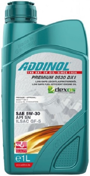 фото Моторное масло ADDINOL Premium 0530 DX1 5W-30 1л 