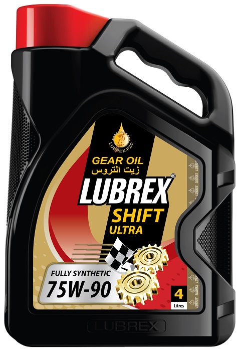 фото Трансмиссионное масло LUBREX SHIFT ULTRA 75W-90 GL-4/GL-5 4л. 