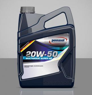 фото Моторное масло PENNASOL Multigrade Super HD 20W-50 5 л 