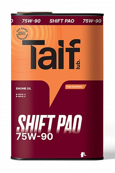 фото Трансмиссионное масло TAIF SHIFT GL-4/GL-5 PAO 75W-90 1л 