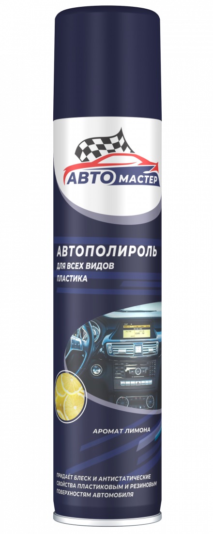 фото Полироль автомобильный для пластика 180мл АВТОМАСТЕР  