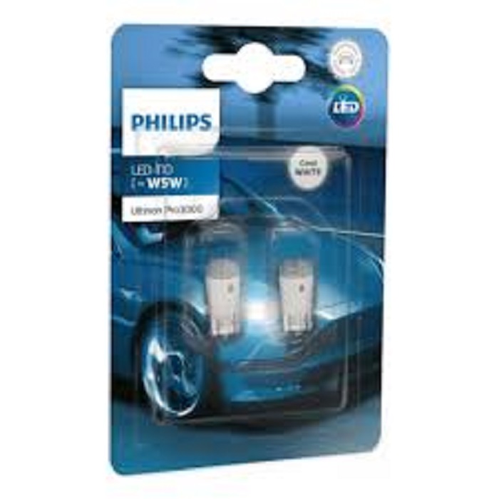 фото Светодиод Philips W5W 12V T10 6000K LED 