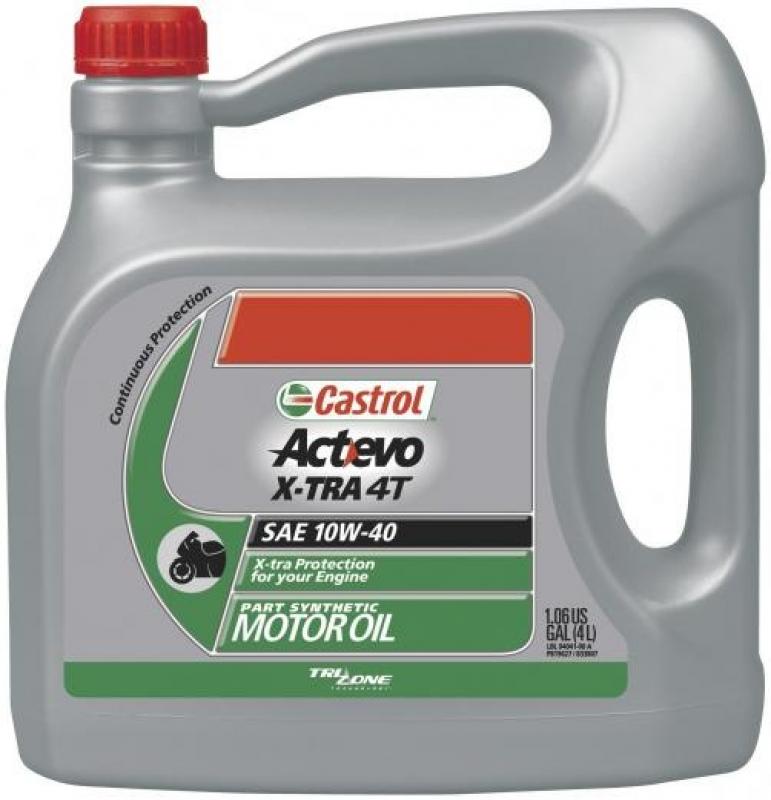 фото Моторное масло Castrol ACT>evo 4T 10W-40 4л  