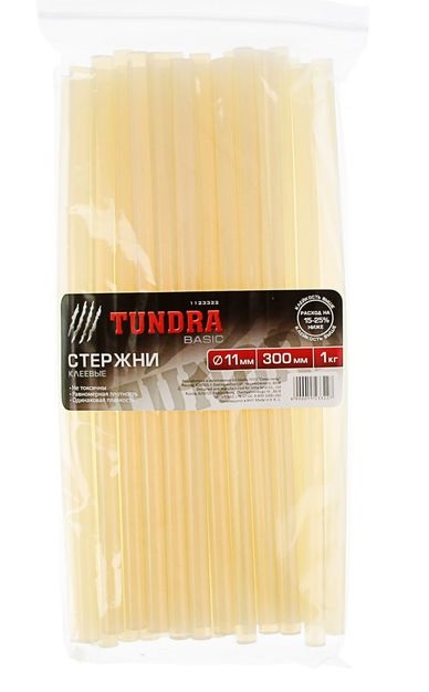 фото Стержни клеевые "TUNDRA basic" D 7 х 300 мм. 1шт. 