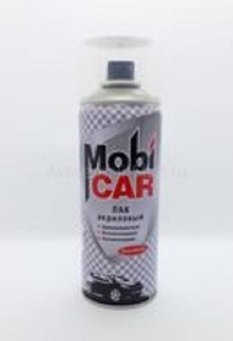 фото Лак бензостойкий 1K глянцевый аэрозоль 520мл MobiCAR 