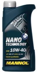фото Моторное масло Mannol NANO Technology 10W-40 1л 