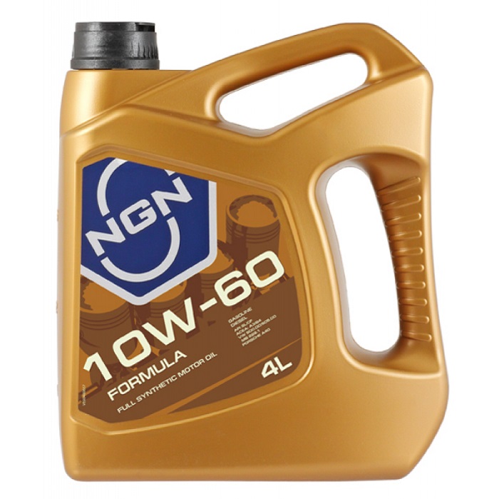 фото Моторное масло NGN 10W-60 SL/CF Formula A-Line 4л.  