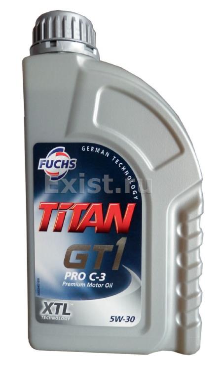 Картинка Моторное масло FUCHS TITAN GT1 PRO C-3 5W-30 1л 