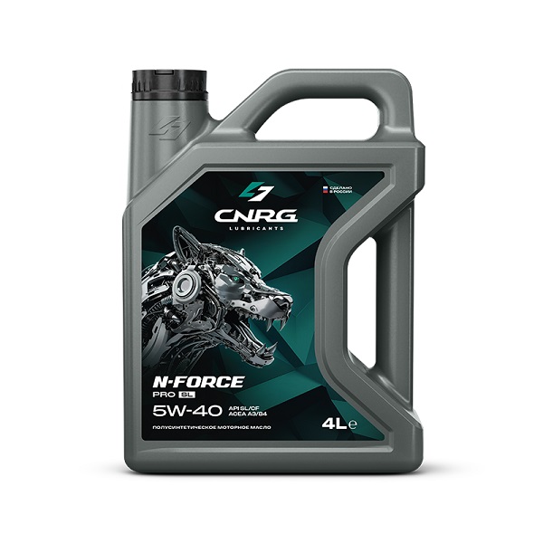 фото Моторное масло C.N.R.G. N-Force Pro 5W-40 SL/CF, 4л в пластике 