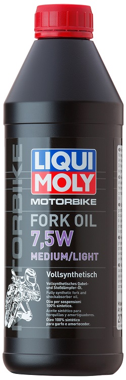 фото Вилочное масло Liqui Moly Motorbike Fork Oil Medium/Light 7,5W 0,5 л 