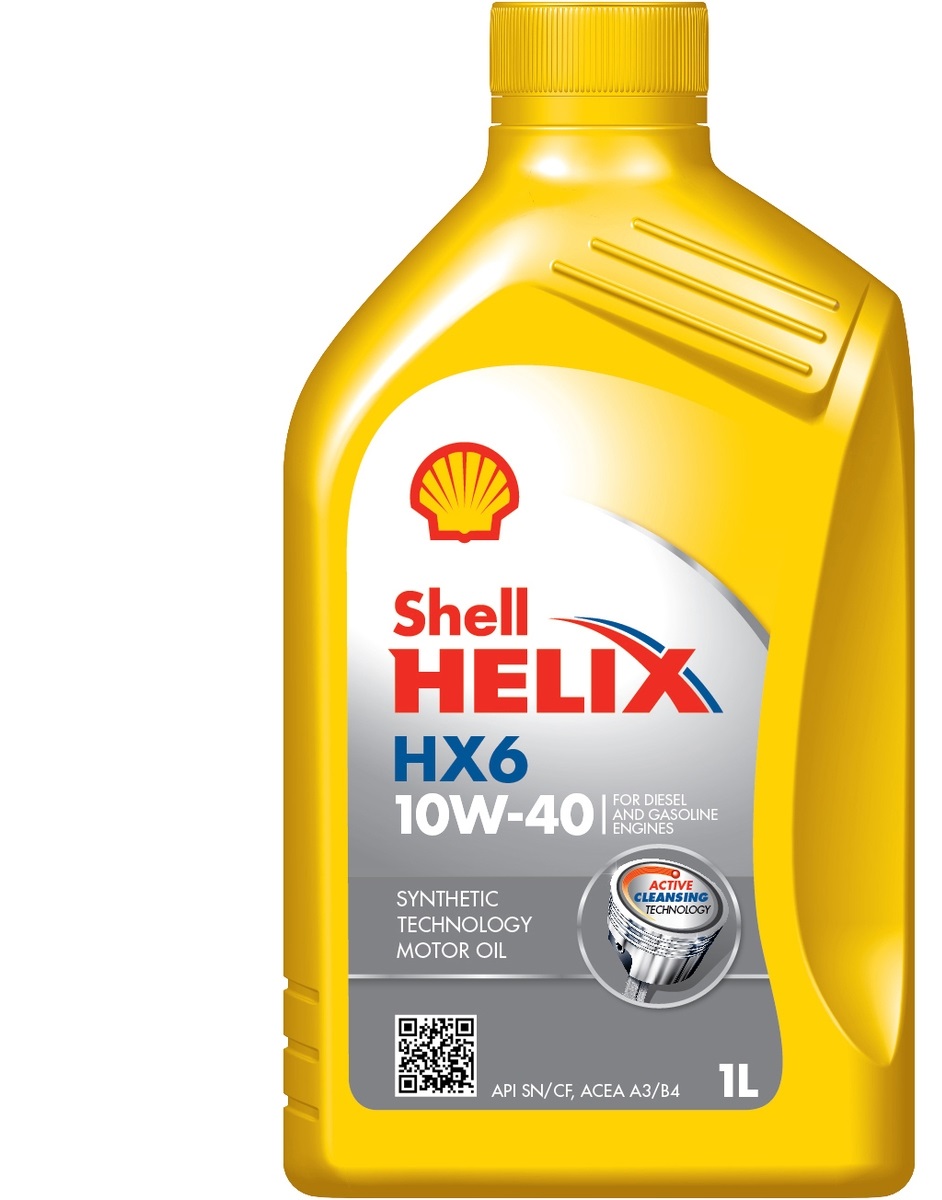 фото Моторное масло Shell Helix HX6 10W-40 1л. 