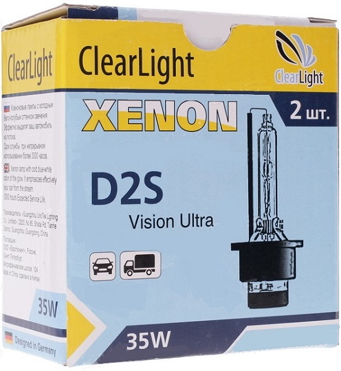 фото Автолампа ксенон ClearLight D2S 4300K 