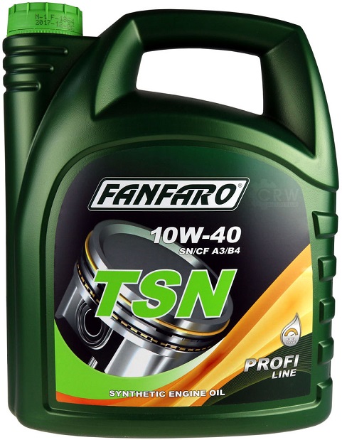 фото Моторное масло Fanfaro TSN SAE 10W-40 API SN/SM/CF/5L 