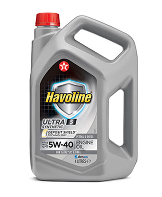 фото Моторное масло TEXACO Havoline Ultra S 5W-40 4л 