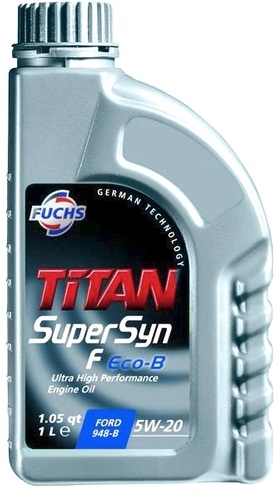 Картинка Моторное масло FUCHS TITAN Supersyn F Eco-Bust 5W-20 1л FORD  