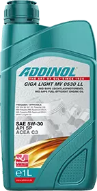 фото Моторное масло ADDINOL Giga Light MV 0530 LL 5W-30 C3, 1л 
