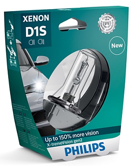 фото Автолампа ксенон Philips D1S Philips X-tremeVision gen2 +150% 