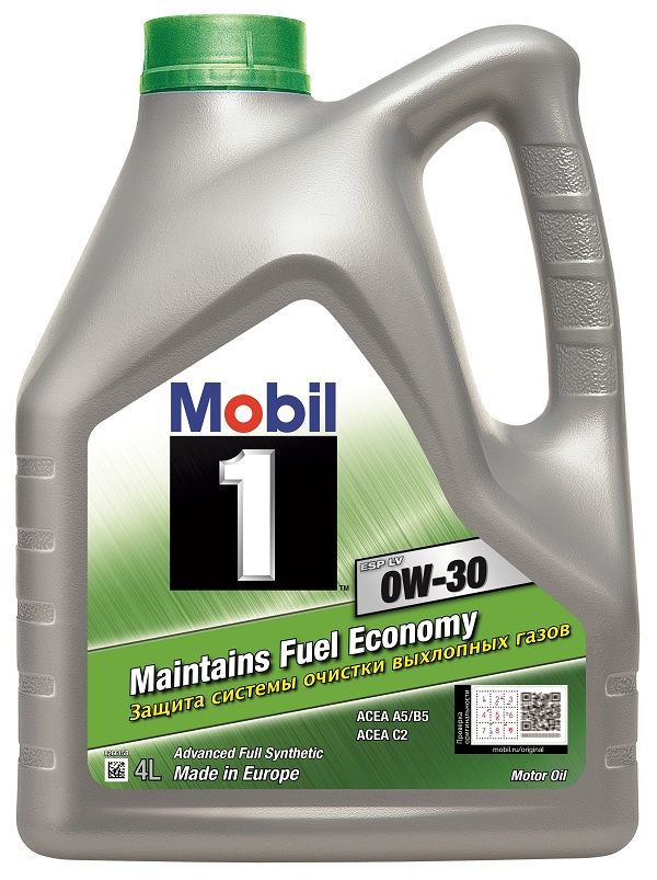 фото Моторное масло MOBIL 1 ESP LV 0W-30  4л 
