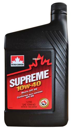 фото Моторное масло Petro-Canada Supreme 10W-40 1л. 
