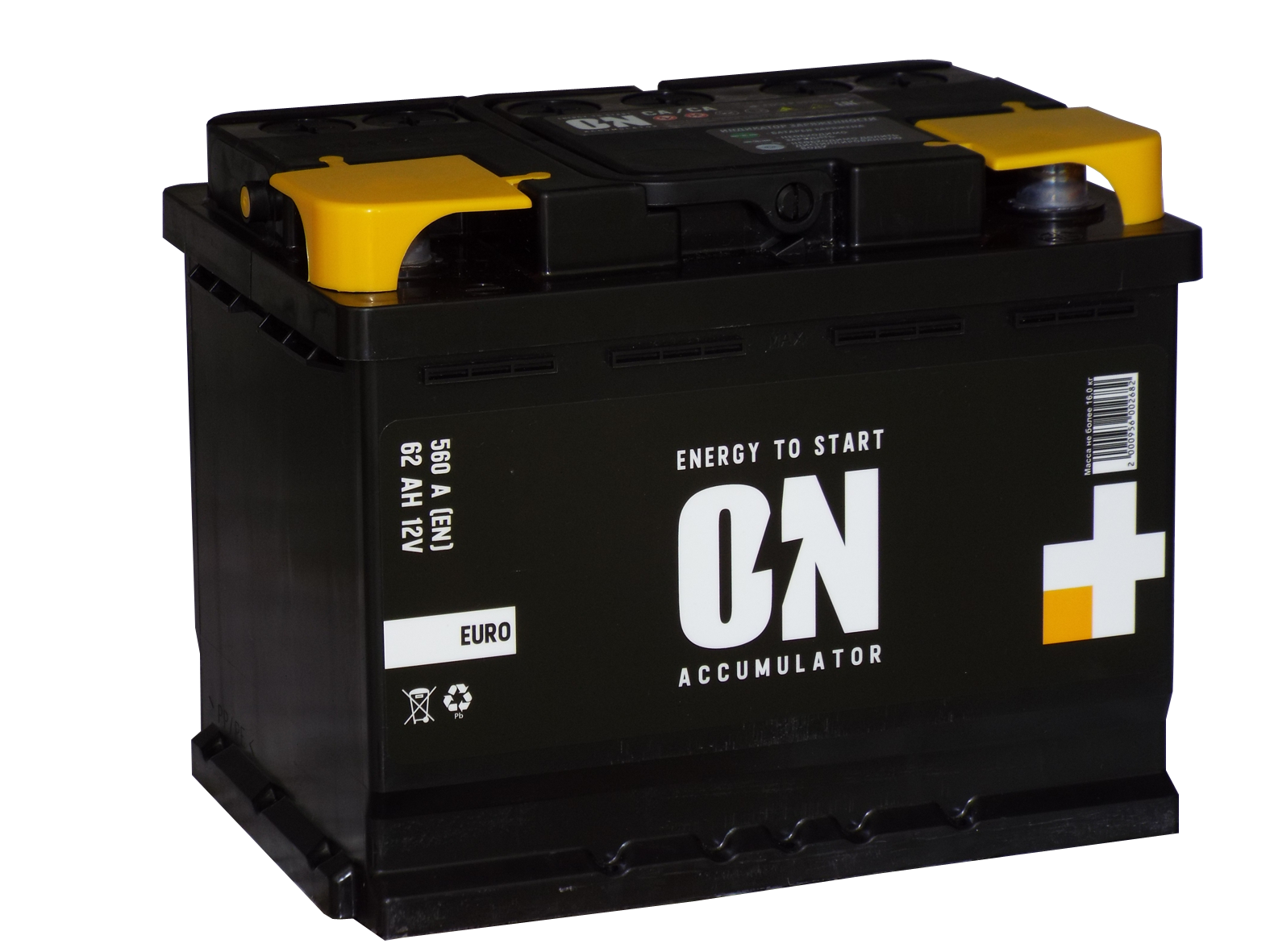 фото Аккумулятор 6 СТ-62 АПЗ ON о.п.  