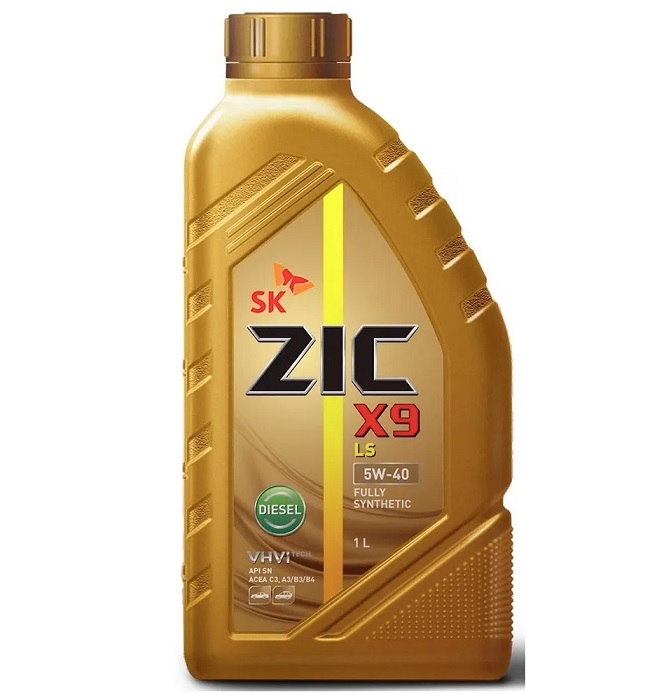 фото Моторное масло ZIC X9 LS Diesel 5W-40, 1л 