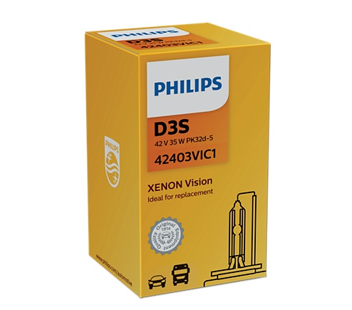 фото Автолампа ксенон Philips D3S 35W Xenon Standart 42403C1 