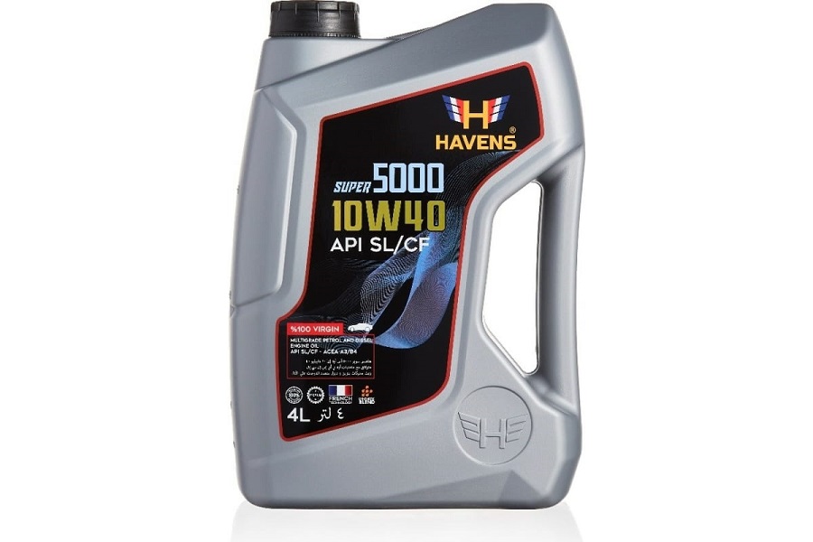 фото Моторное масло Havens Super 5000 SAE 10W-40 API SL/CF 4L 