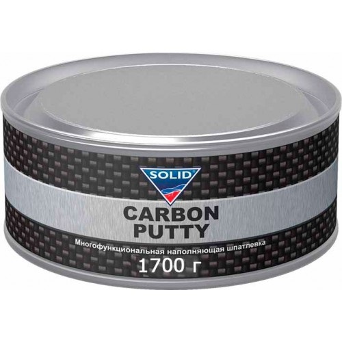 фото Шпатлевка наполнительная с карбоновой нитью 1700гр. SOLID Professional Line Carbon Putty  