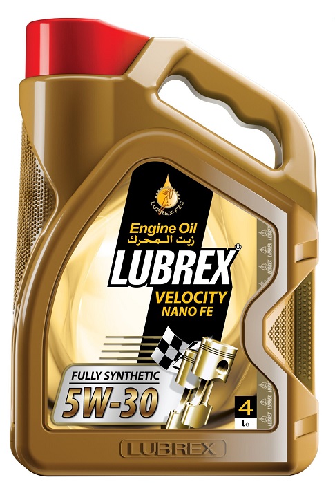 фото Моторное масло LUBREX VELOCITY NANO FE 5W30 SN/SL/CF ACEA A5/B5-16 4л 