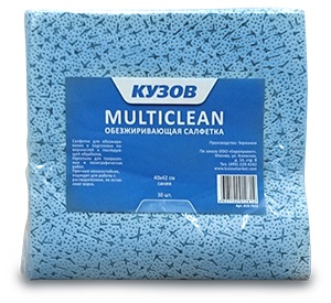 фото Салфетка обезжиривающая Multiclean, 32х36 см. 1шт. 