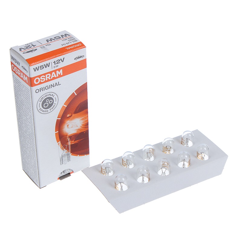 фото Автолампа OSRAM W5W 24V  