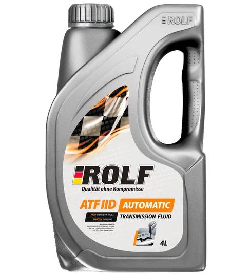 фото Трансмиссионное масло ROLF ATF IID 4L Пластик 