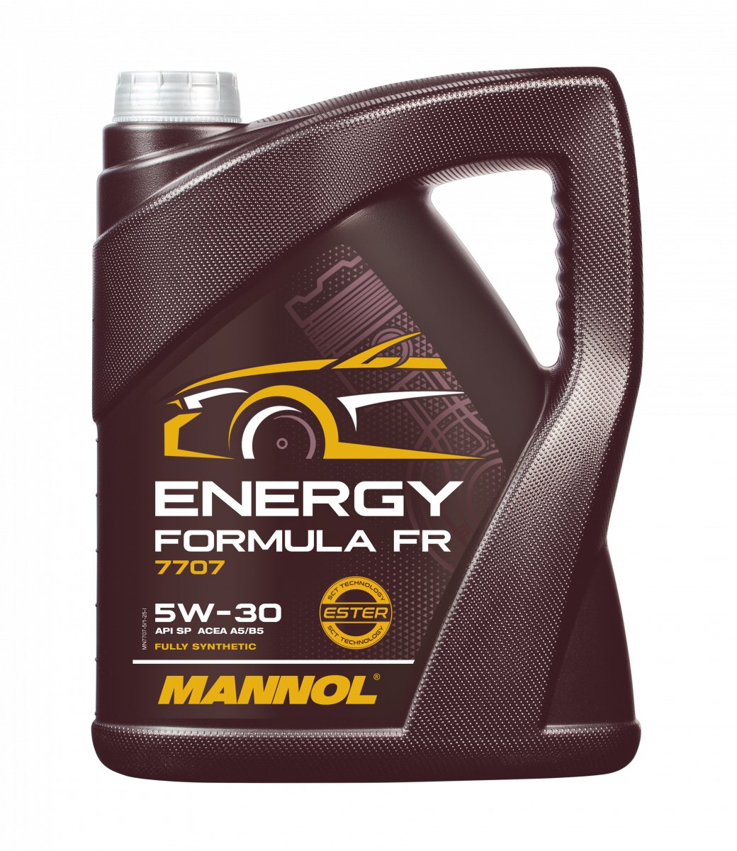 фото Масло моторное MANNOL 7707 Energy Formula FR 5W-30 SN A5/B5 синтетическое 5 л 