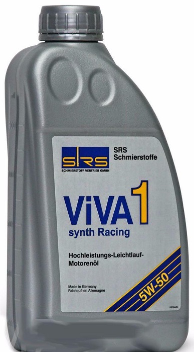 фото Моторное масло SRS VIVA 1 synth racing 5W-50 1л. 