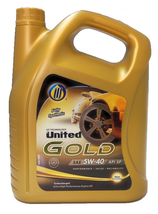 фото Моторное масло United Gold 5W-40 SP 4л 