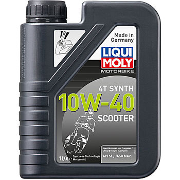 фото Моторное масло Liqui Moly HC Scooter Motoroil10W-40SL MA-2 1л 