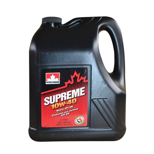 фото Моторное масло Petro-Canada Supreme 10W-40 4л. 