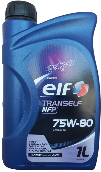фото Трансмиссионное масло Elf Tranself NFP 75W-80 1л 