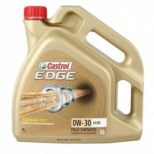 фото Моторное масло Castrol EDGE 0W-30 A5/B5 4л. 