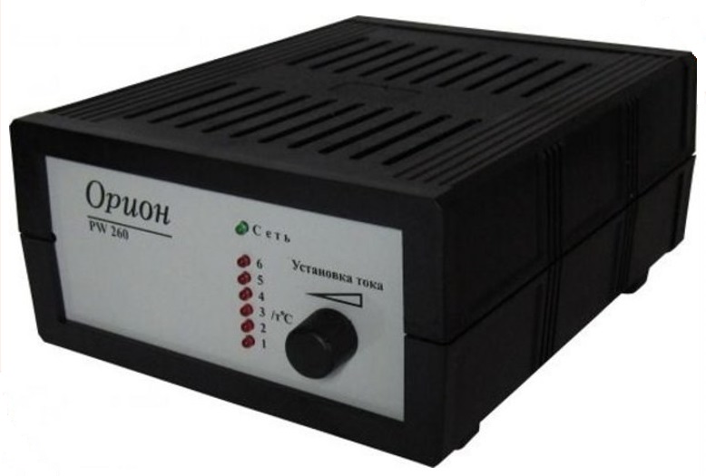 фото Устройство зарядное Орион PW260 (линейн.индик.) 12В, 0-6А STRIVER 